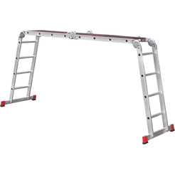Лестница-трансформер профессиональная с помостом Новая высота NV333 (3330404)