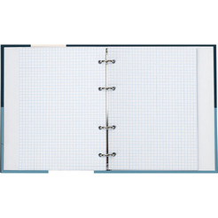 Тетрадь BRAUBERG 404084 на кольцах А5 175х215мм, 120л, твердый картон, клетка