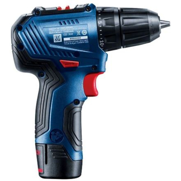 Дрель-шуруповерт Bosch GSR 12V-30 Professional (06019G9000) с 2-мя АКБ, кейс