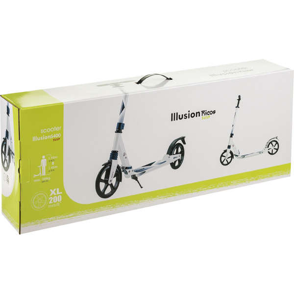 Самокат городской Ricos Illusion S400H (фиолетовый)