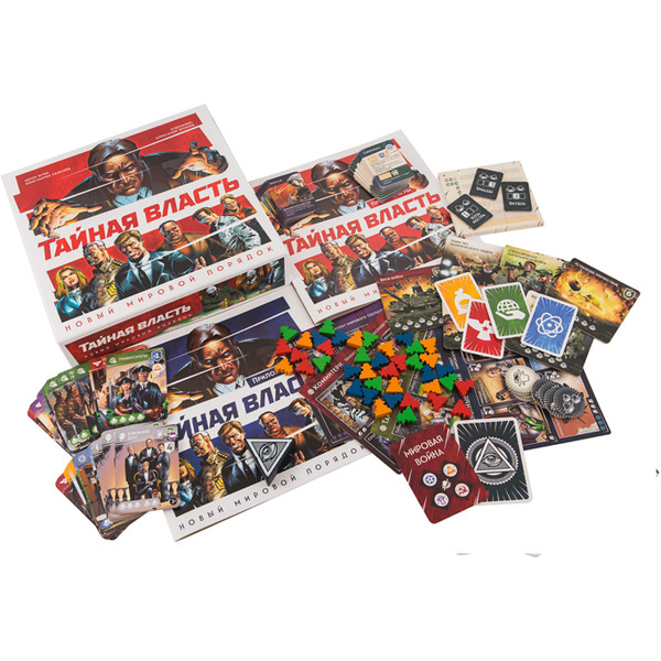 Настольная игра Crowd Games Тайная власть. Новый мировой порядок 16105