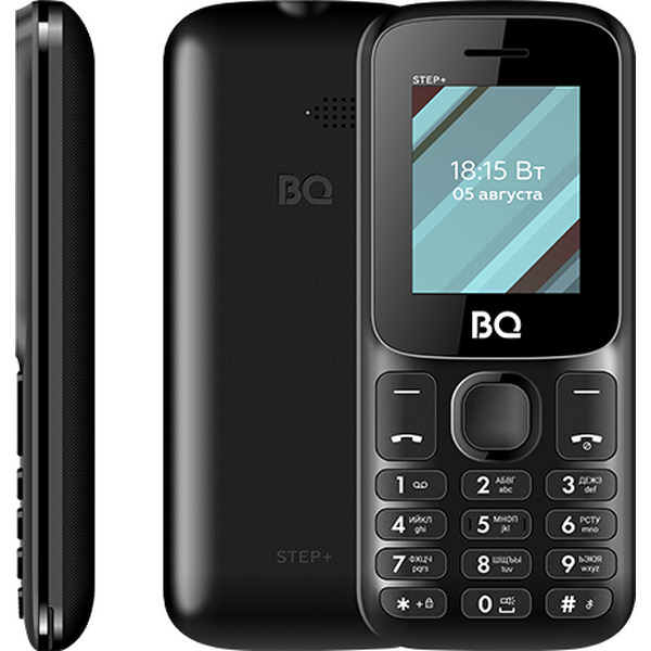 Мобильный телефон BQ-Mobile BQ-1848 Step+ (черный)