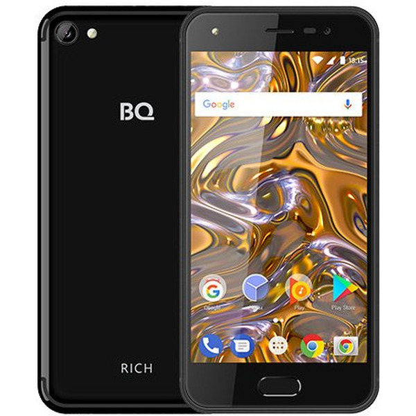 Смартфон BQ-Mobile BQ-5012L Rich (черный)