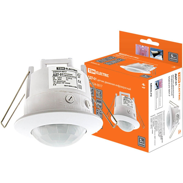 Датчик движения точечный TDM ДДТ-01 (SQ0324-0017)