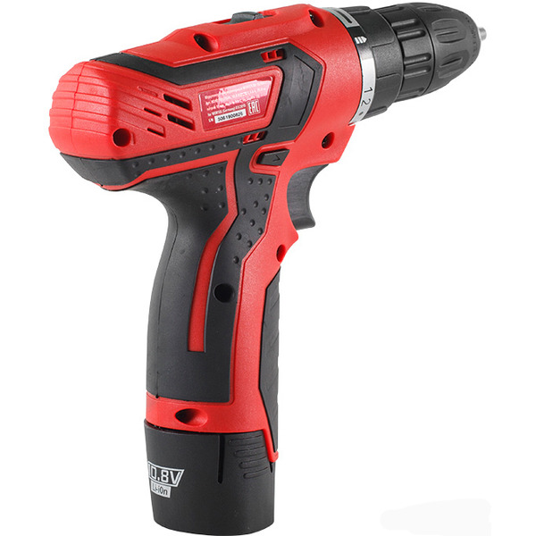 Аккумуляторная дрель-шуруповерт WORTEX BD 1015 DLi (BD1015DLi0006)