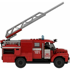 Конструктор Brick Labs Пожар в кафе Шаурма на Бриковой AB-1316