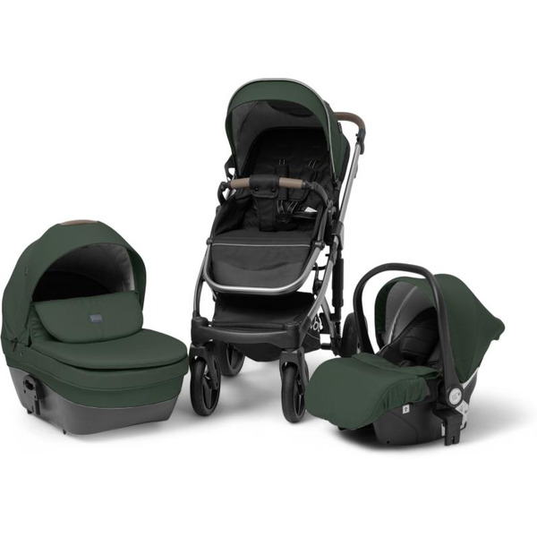 Детская универсальная коляска Bubago Rosano 3 в 1 BG 164-3 (изумрудный)