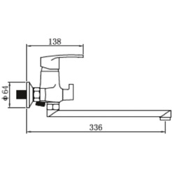 Смеситель Potato P22216