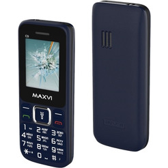 Мобильный телефон Maxvi C3i (маренго)