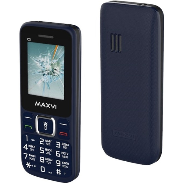 Мобильный телефон Maxvi C3i (маренго)