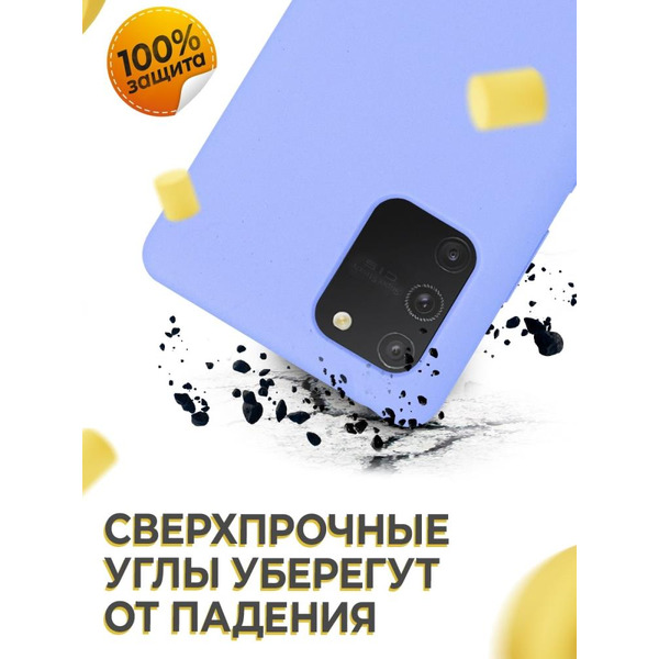 Бампер Bingo Liquid TPU для SAMSUNG Galaxy S10 Lite Фиолетовый