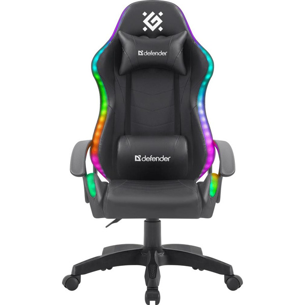 Игровое кресло Defender Factor X RGB (Черный) 64045