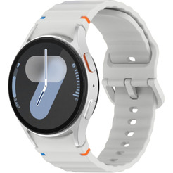 Ремешок Bingo Wave Stitching для SAMSUNG Galaxy Watch 4/5/6/7/FE (светло-серый)