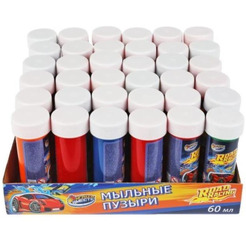 Мыльные пузыри Игрушечный город "Играем вместе" (Road Racing) 01042-60ЭК, 60мл.