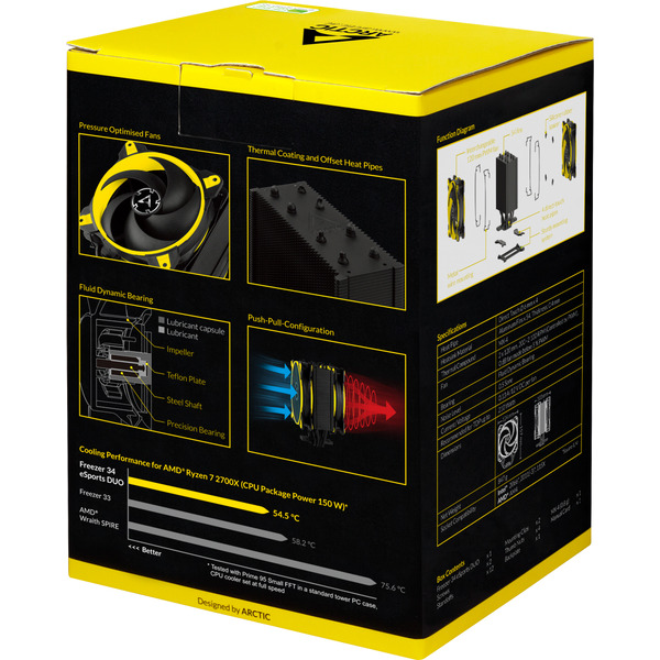 Кулер для процессора Arctic Cooling Freezer 34 eSports DUO ACFRE00062A