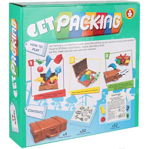 Настольная игра Darvish Get Packing DV-T-2724
