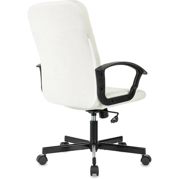 Офисное кресло Бюрократ Triest (молочный Fabric Velvet 20)