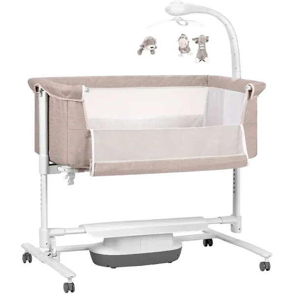 Детская кроватка Carrello Bloom CRL-10304 (Cream Beige Wooden)