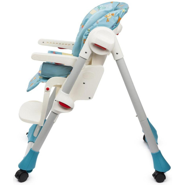 Стульчик для кормления Chicco new POLLY 2 В 1 SEA DREAMS 4 колесика
