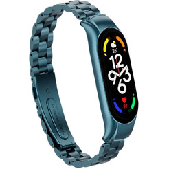 Ремешок Bingo Stainless для XIAOMI Mi Band 7 (серый)