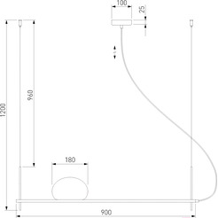 Подвесная люстра Евросвет Stair 70145/1 (латунь)