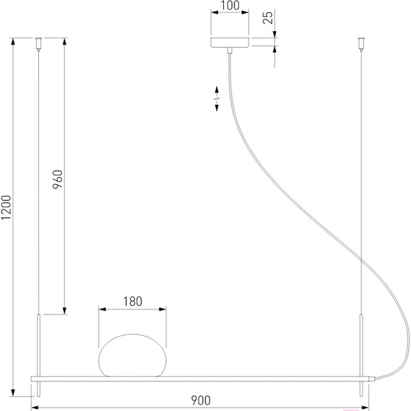 Подвесная люстра Евросвет Stair 70145/1 (латунь)