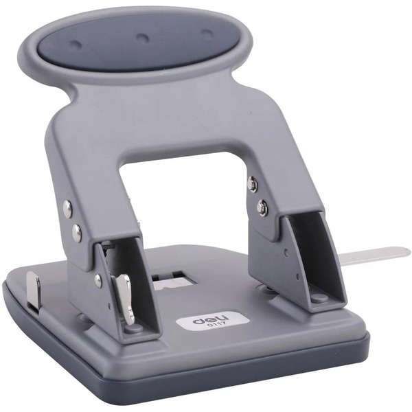 Дырокол Deli Pro 0117 35 листов (серый)