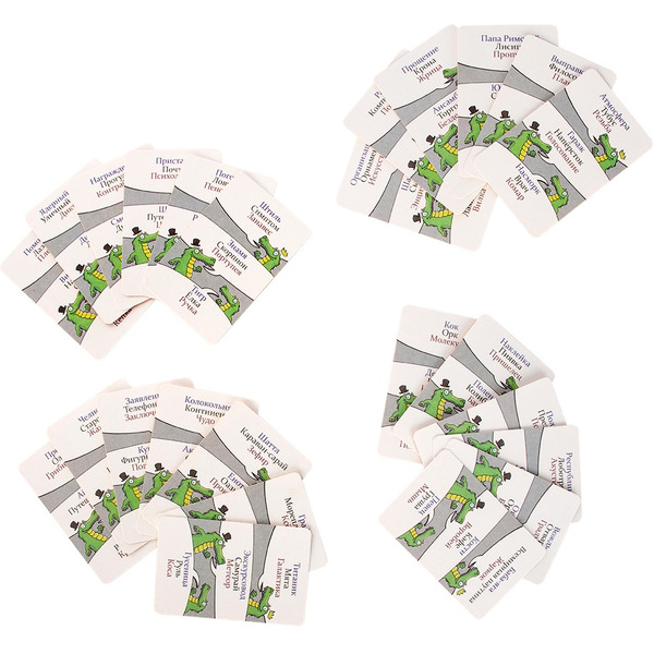 Настольная игра Dream Makers Башня. Забавный крокодил. Кто есть кто? 2313C