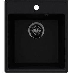 Мойка кухонная Maunfeld Perla 425 MFQS-425B (черный)