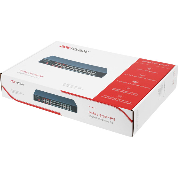 Коммутатор Hikvision DS-3E0326P-E/M(C)
