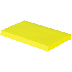 Блок самоклеящийся DELI A02502желтый неон (100 л.)