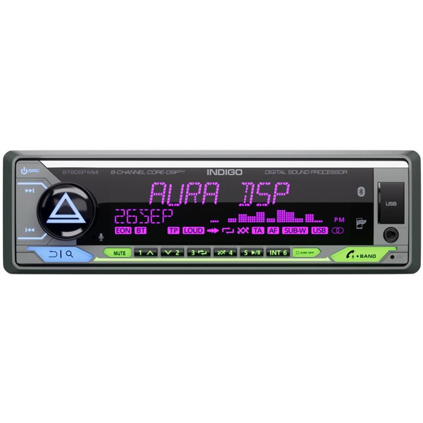 Автомагнитола Aura Indigo-879DSP MKII