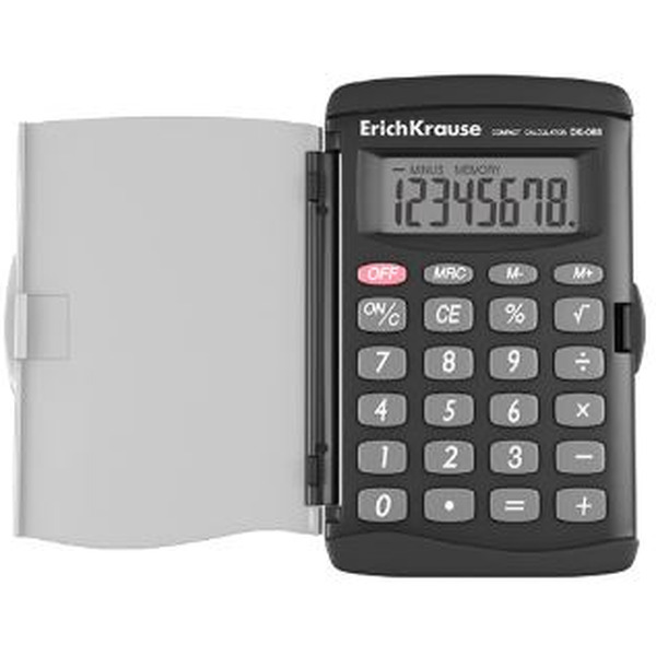 Калькулятор Erich Krause PC-131 Classic 57519 (черный)