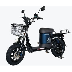 Электровелосипед AVM E-Alfa Buran (синий)