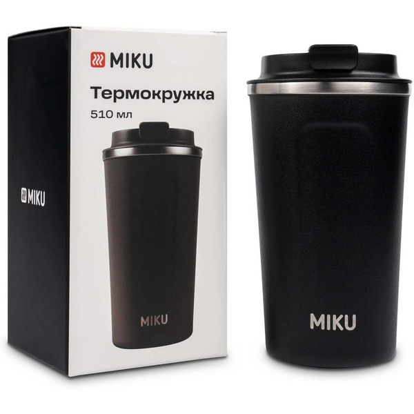 Термокружка MIKU TH-MG-510B (черный)
