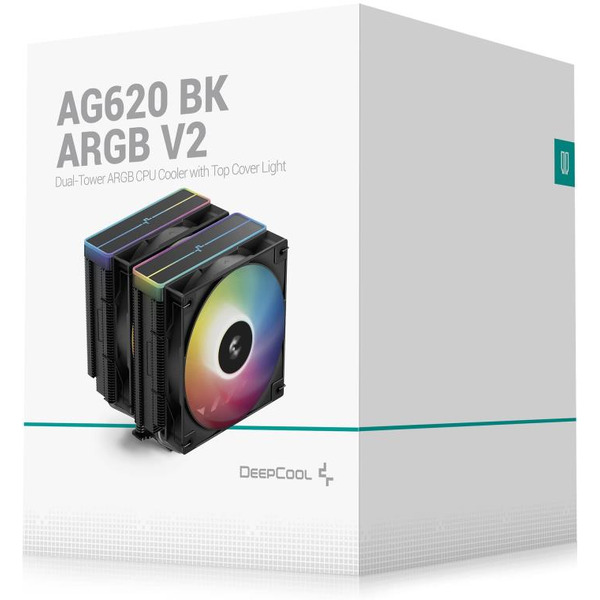 Кулер для процессора DeepCool AG620 BK ARGB V2 R-AG620-BKAMMN-GJD