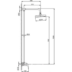 Душевая система FRAP F2426