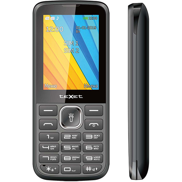 Мобильный телефон TeXet TM-213 черный