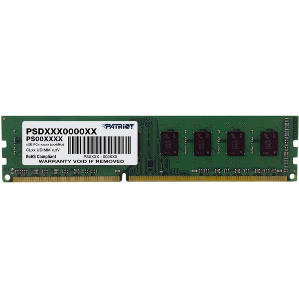 Оперативная память Patriot Signature 8GB DDR3 PC3-12800 (PSD38G16002)