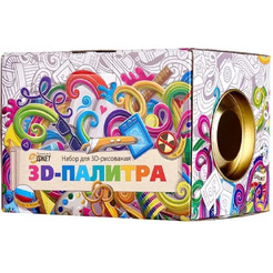 Набор для 3D-рисования Даджет 3D-Палитра PLA 1.75 мм