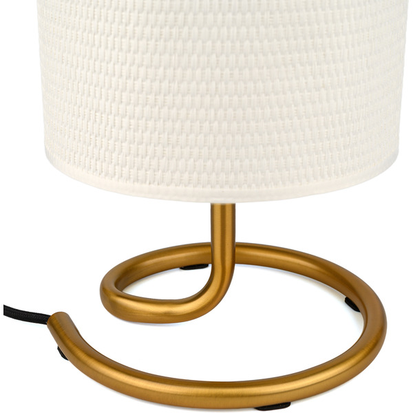 Светильник настольный ArtStyle HT-905NIC (латунь/белый)