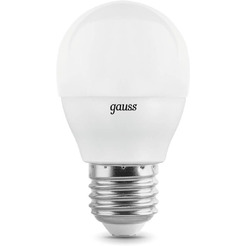 Светодиодная лампочка Gauss Globe-dim E27 7 Вт 3000 К 105102107-D