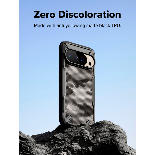 Чехол Ringke FUSION X для Pixel 10 / 10 Pro CAMO BLACK