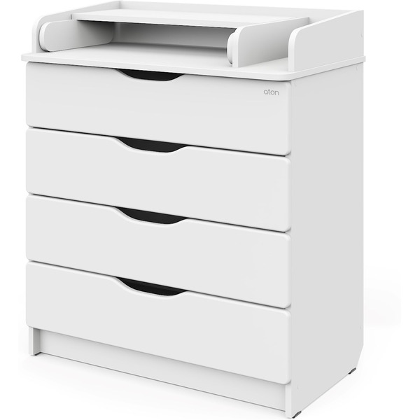 Детский комод Атон Сириус-2 804 Wood (белая Аляска)