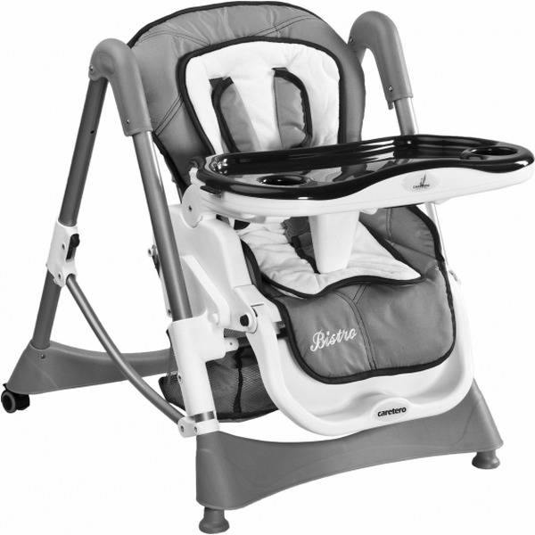 Стульчик для кормления CARETERO Bistro (серый)
