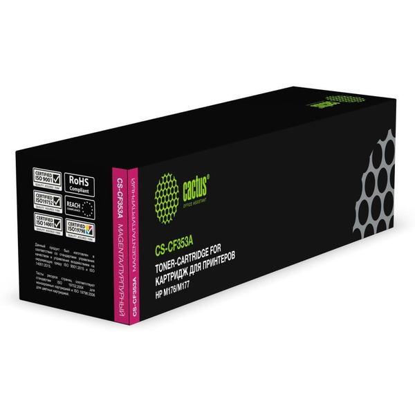 Картридж лазерный Cactus CS-CF360A CF360A черный (6000стр.) для HP CLJ M552dn/M553dn/M553N/M553x