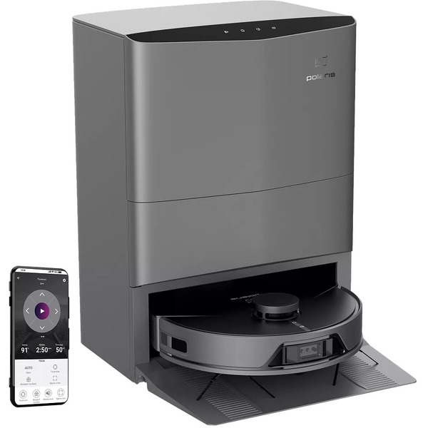Робот-пылесос Polaris PVCRAC 7750 WIFI IQ Home (графитовый)