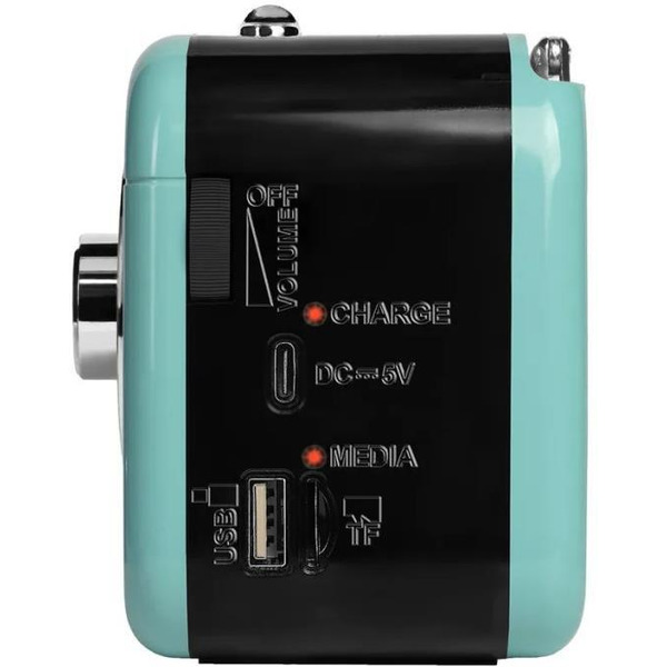 Радиоприёмник RITMIX RPR-033 (лазурный)