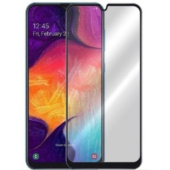 Защитное стекло CASE 3D для Samsung Galaxy A70 (черный глянец)