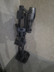 Вертикальный пылесос Polaris PVCS 6020 Cyclonic Way PRO Wi-Fi IQ Home (серый)